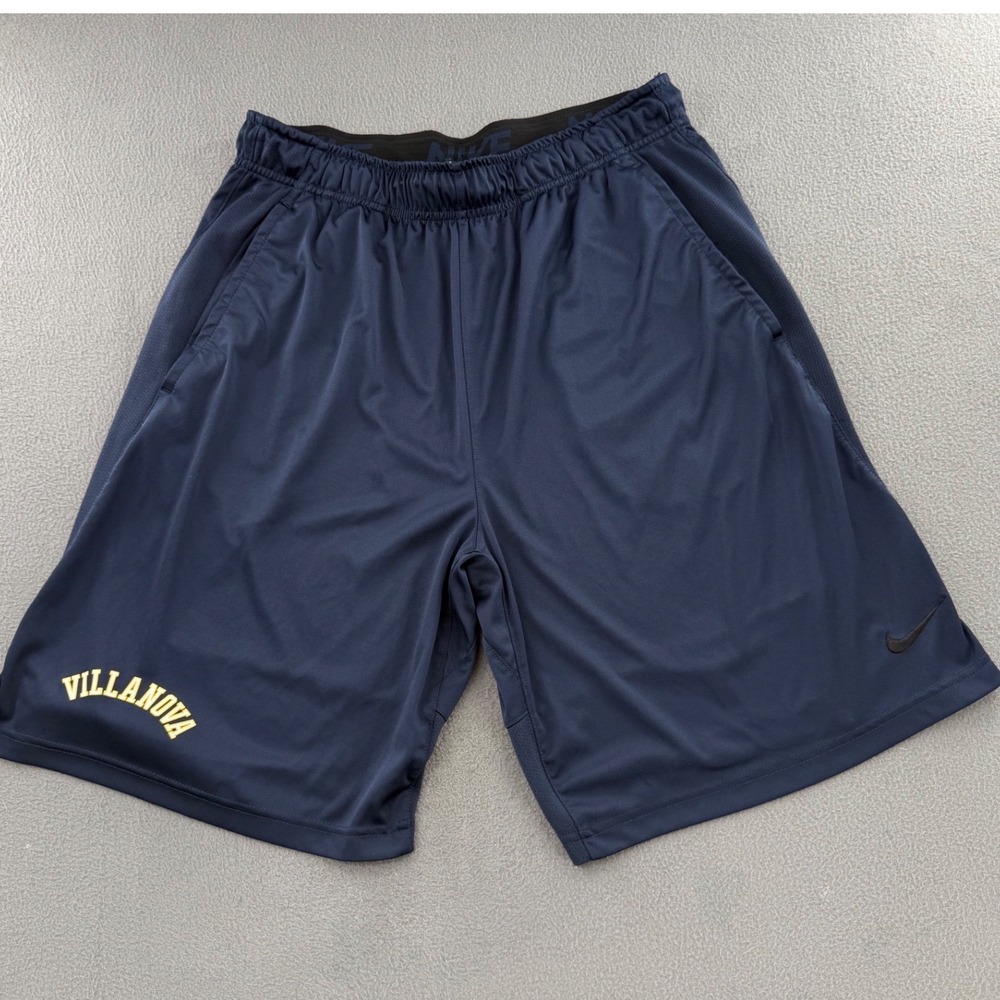 Nike Basketball Shorts L Navy Villanova Wildcats Dri-FIT NCAA Sporty Activewear